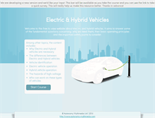 Tablet Screenshot of ev-guide.info